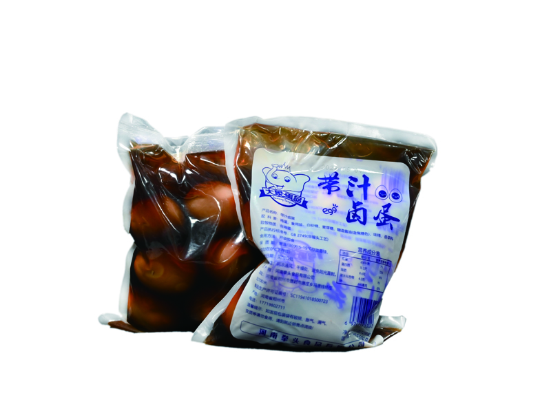 杭州连锁店用的带汁卤蛋